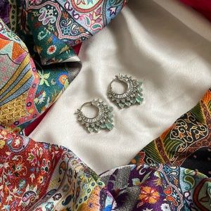 Silver & Turquoise Earrings
